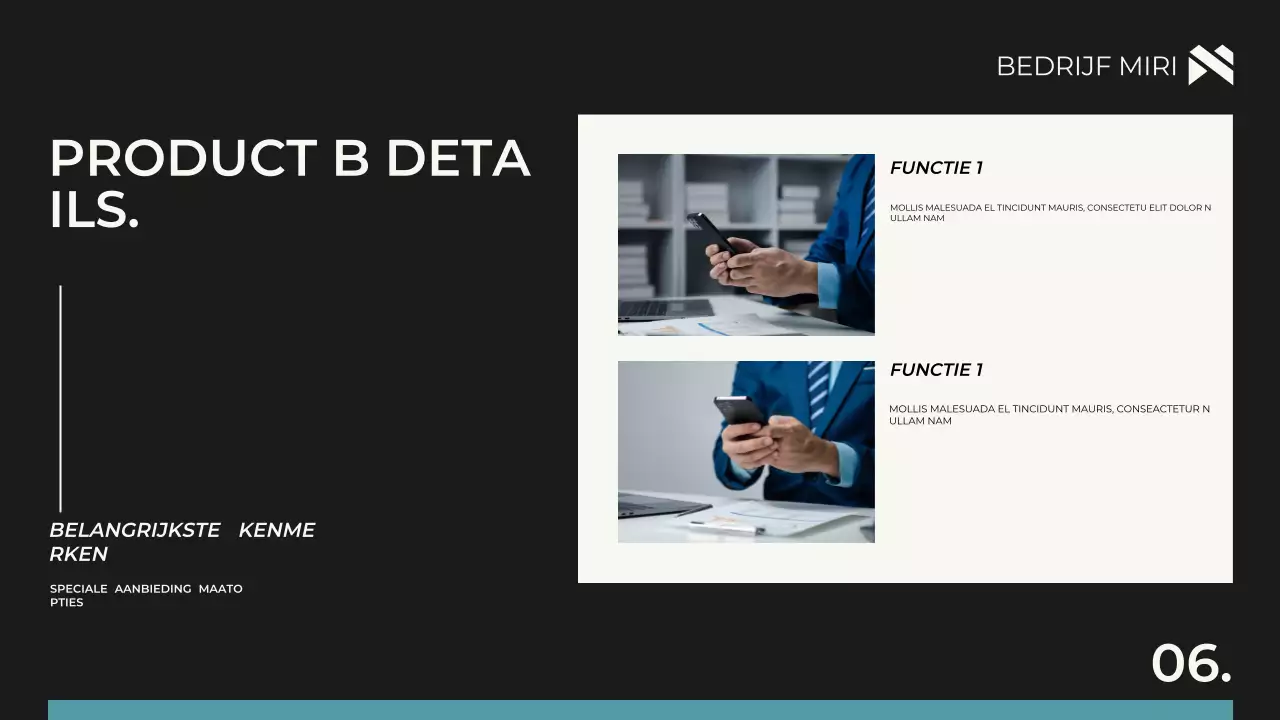 Zwart Modern E-Commerce Promotie Presentatie