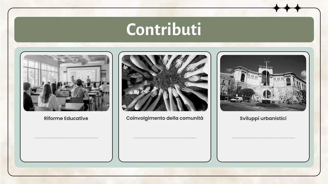 Presentazione dei movimenti civili classici di Sage