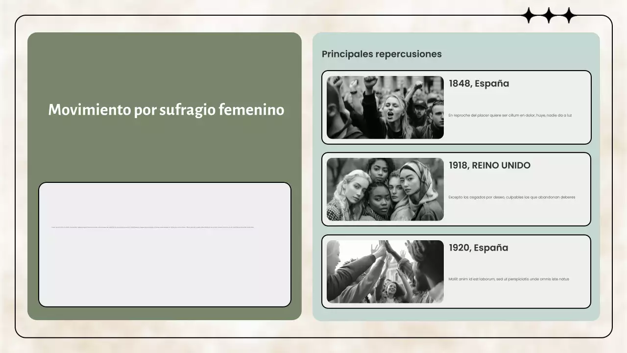 Presentación de los movimientos civiles clásicos de Sage