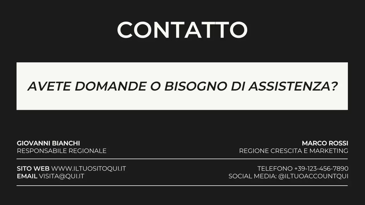 Presentazione della promozione del commercio elettronico moderna e nera