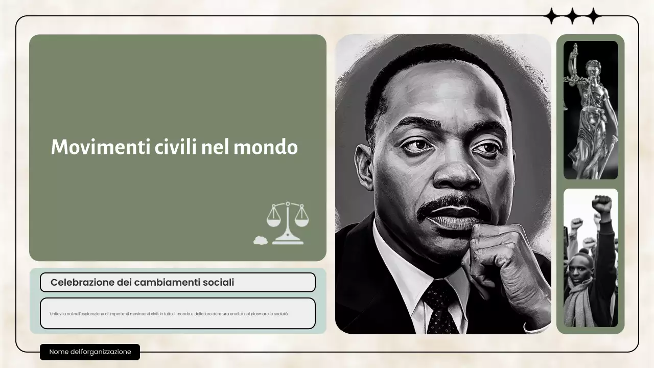 Presentazione dei movimenti civili classici di Sage