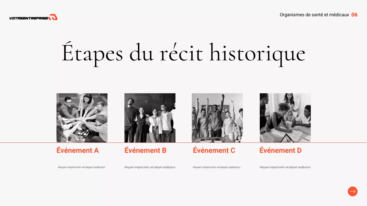 présentation professionnelle grise des soins de santé