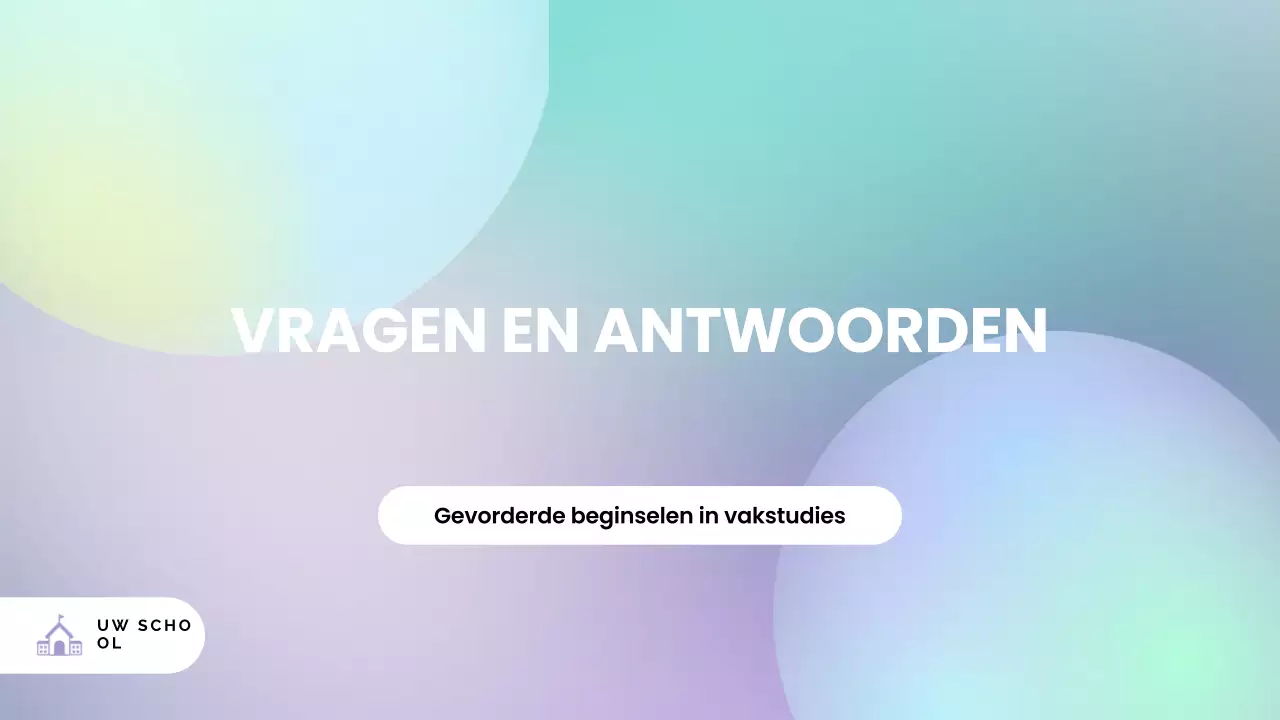 presentatie munt modern onderwijs