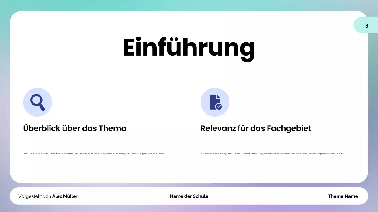 mint moderne bildung präsentation