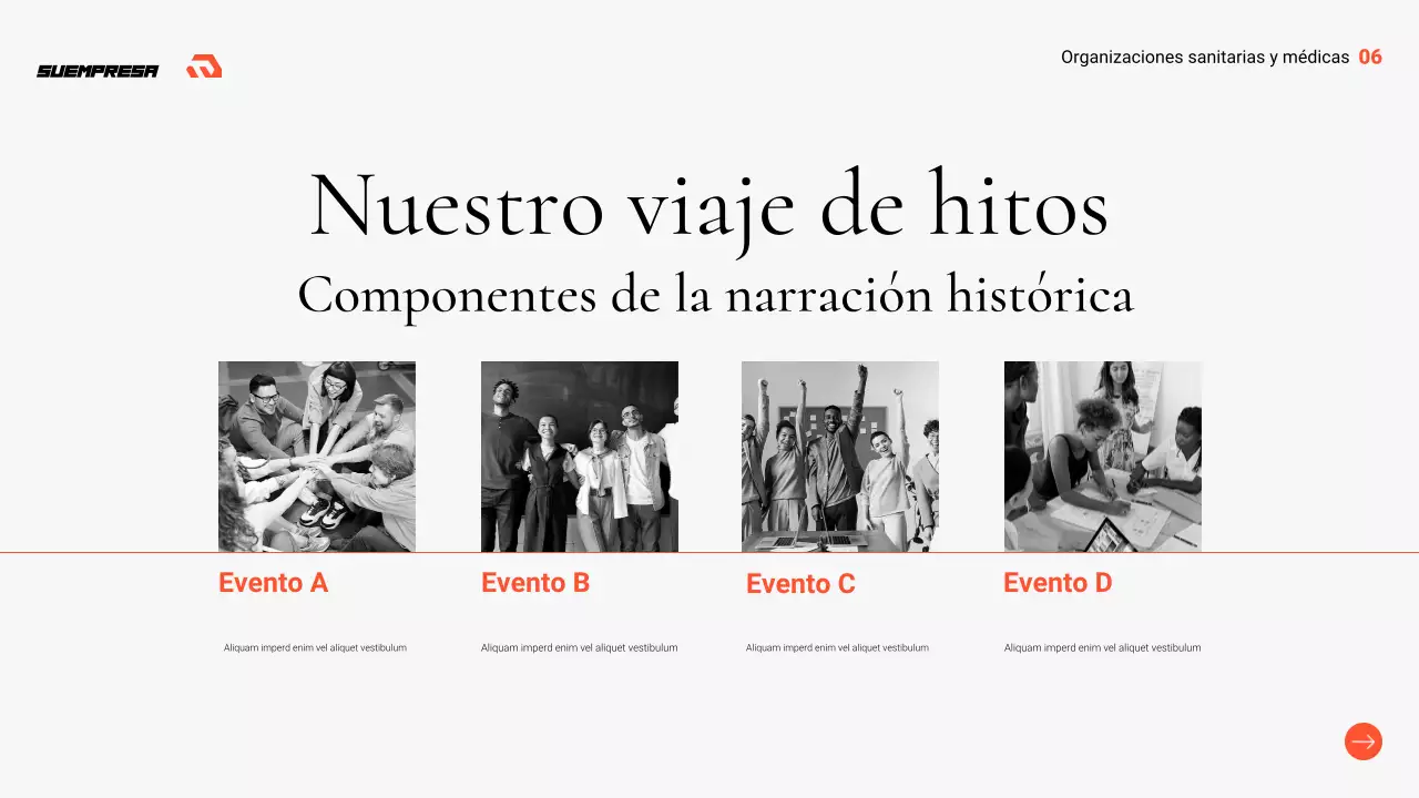 gris presentación profesional sanitaria