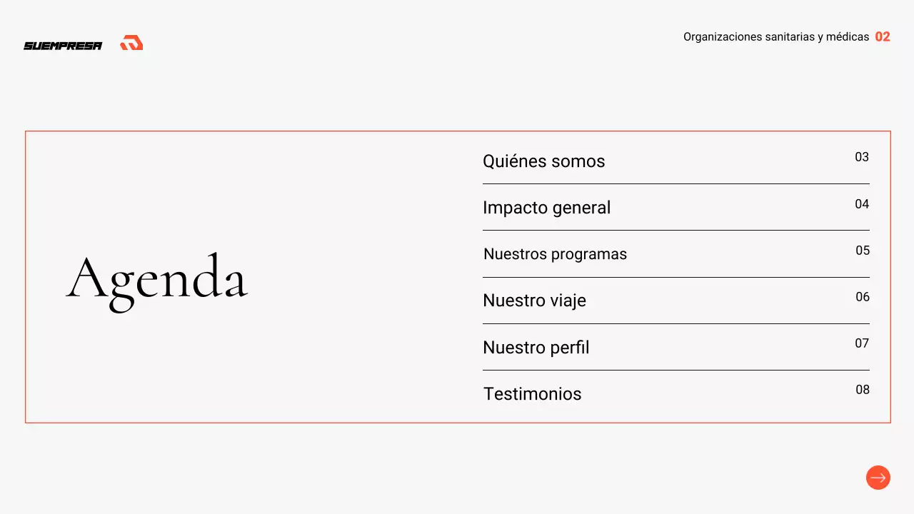 gris presentación profesional sanitaria