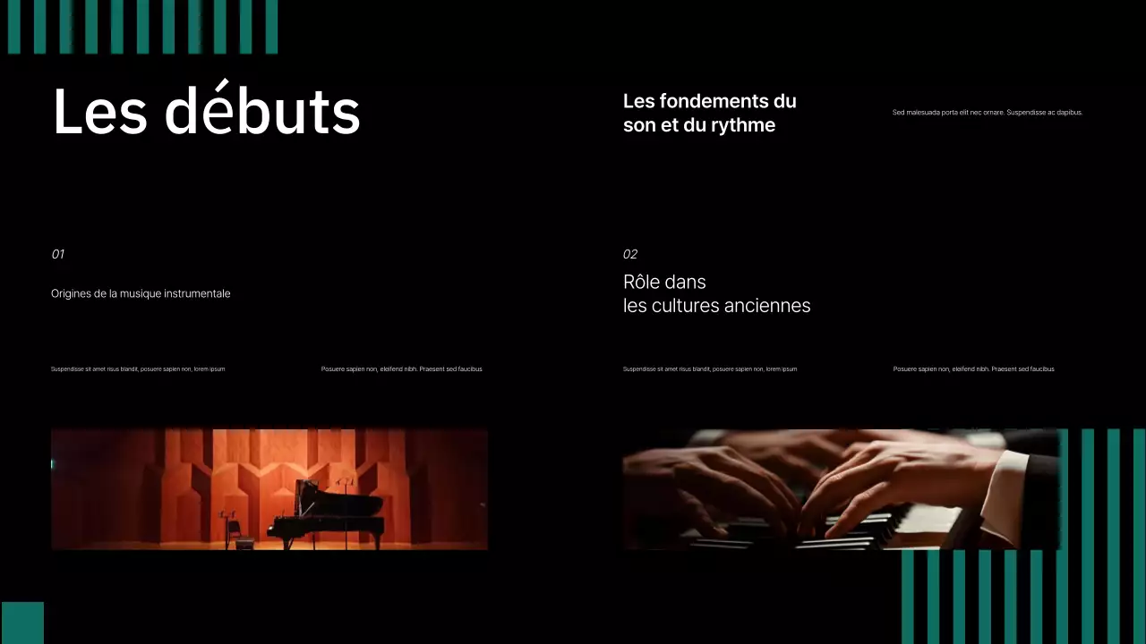 présentation de la musique classique noire