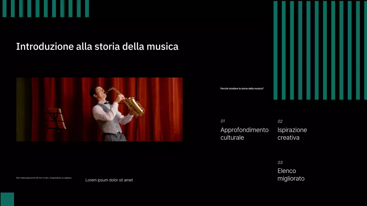 presentazione della musica classica nera