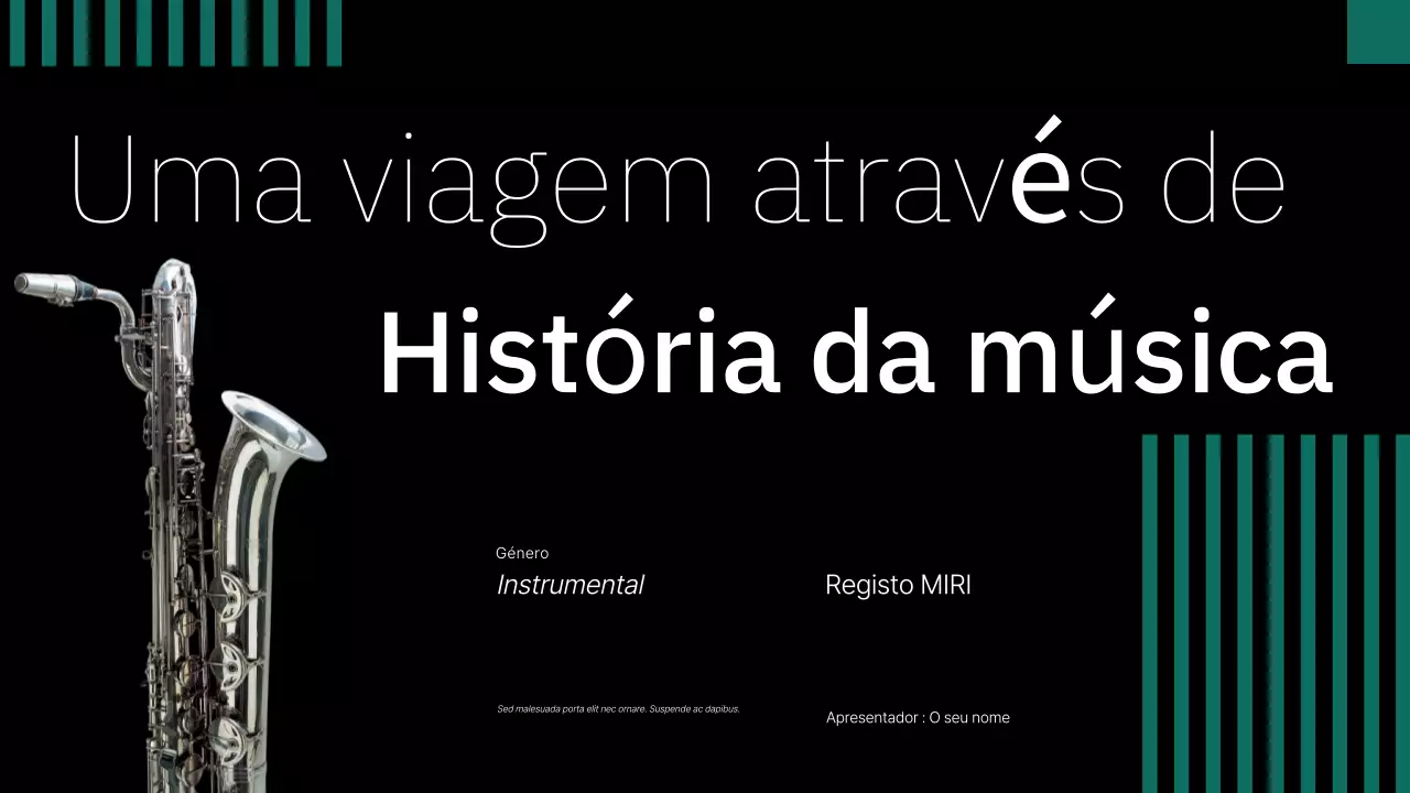 apresentação de música clássica negra