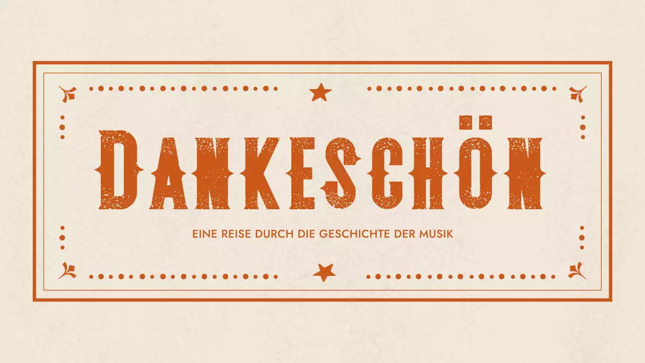 orange western musik präsentation