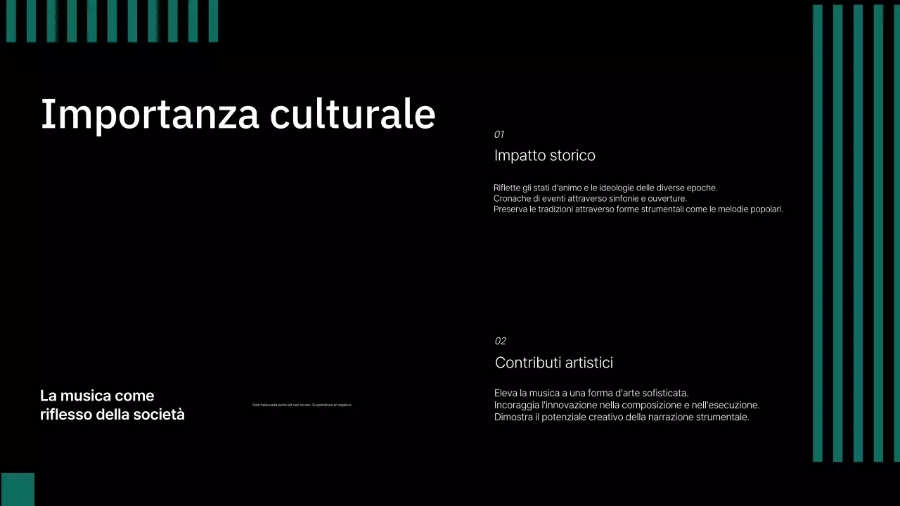 presentazione della musica classica nera