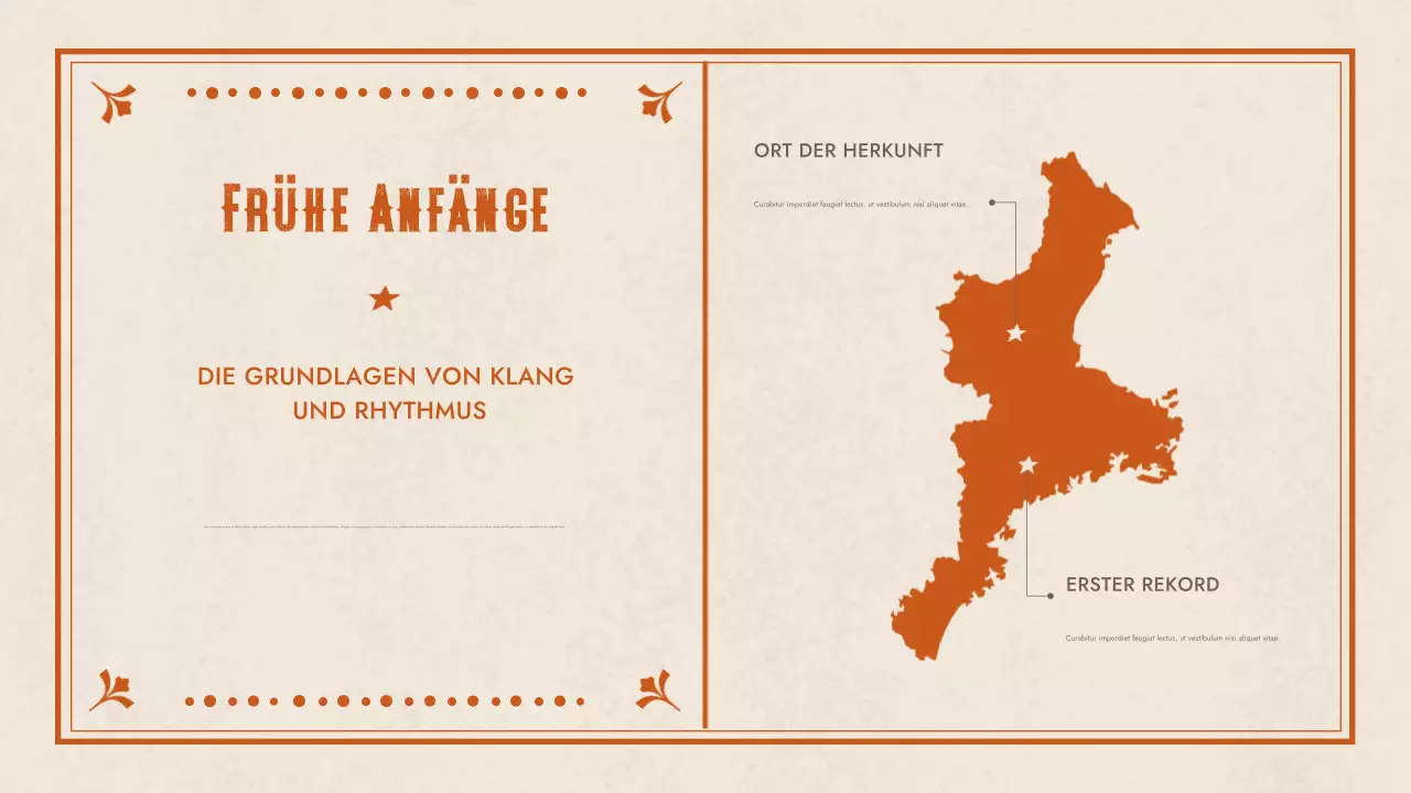 orange western musik präsentation