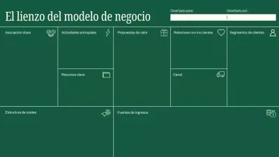 plan de negocio green modern