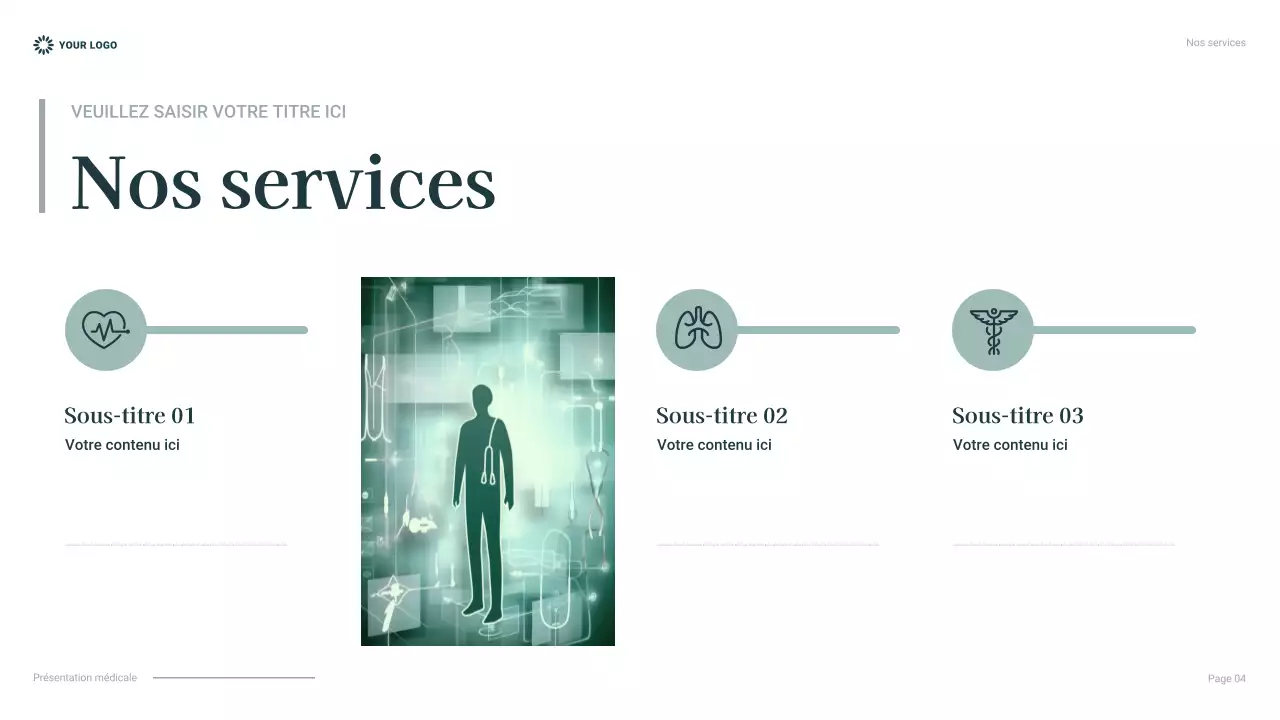sarcelle présentation professionnelle des soins de santé