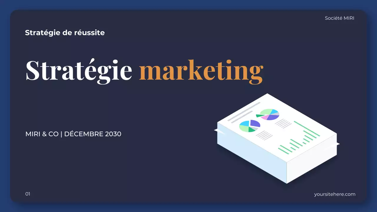 plan d'entreprise moderne de la marine