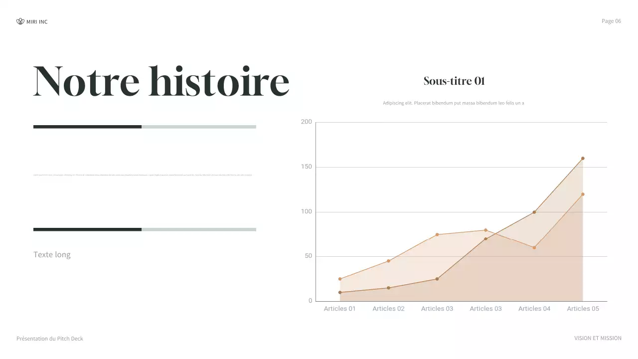 Présentation d'entreprise moderne et écologique