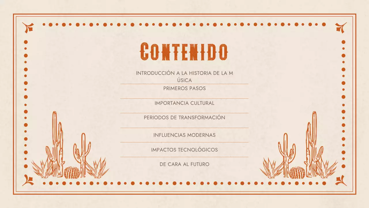 presentación de orange western music