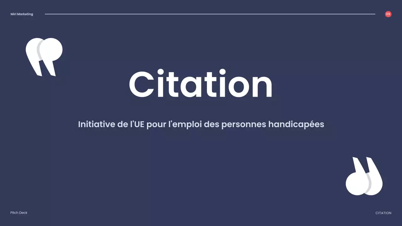 Présentation d'entreprise géométrique rouge