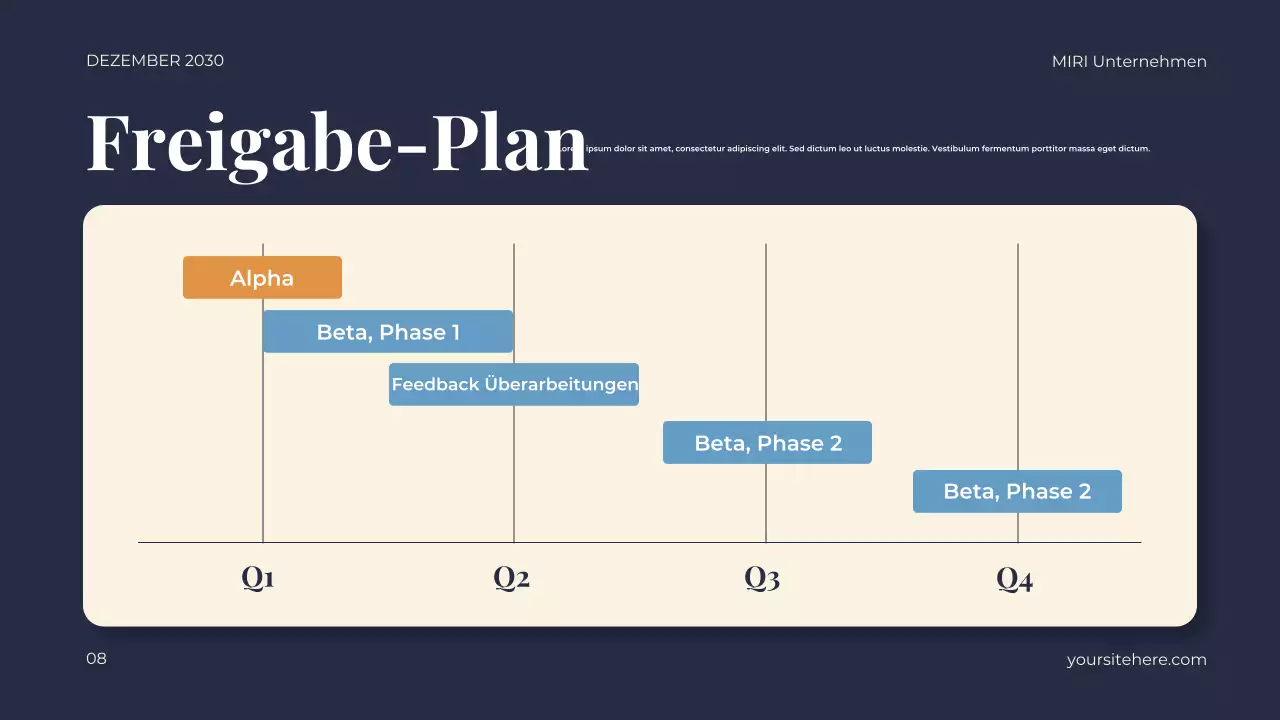 marine modern business plan