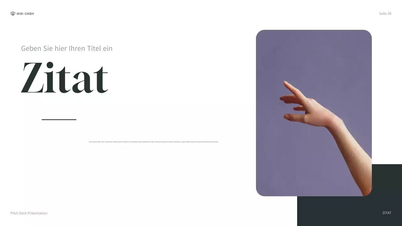 grüne moderne Geschäftspräsentation