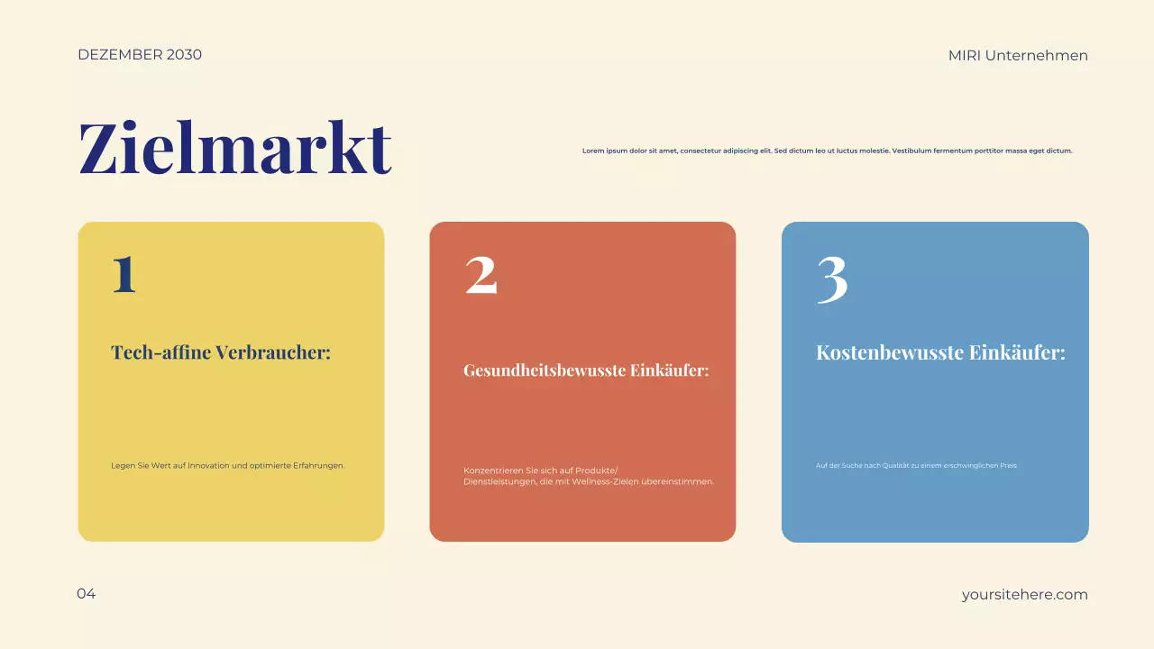 marine modern business plan