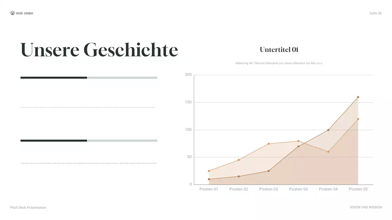 grüne moderne Geschäftspräsentation