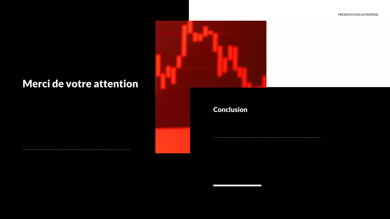 le discours d'entreprise moderne et rouge