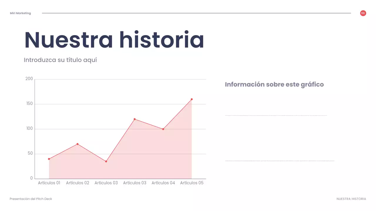 presentación empresarial geométrica roja
