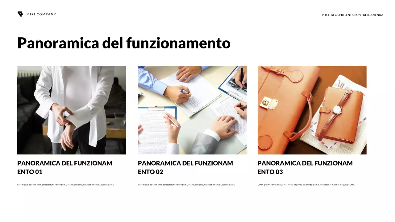 passo d'affari rosso moderno