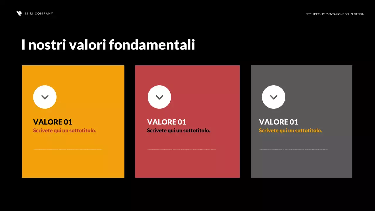 passo d'affari rosso moderno