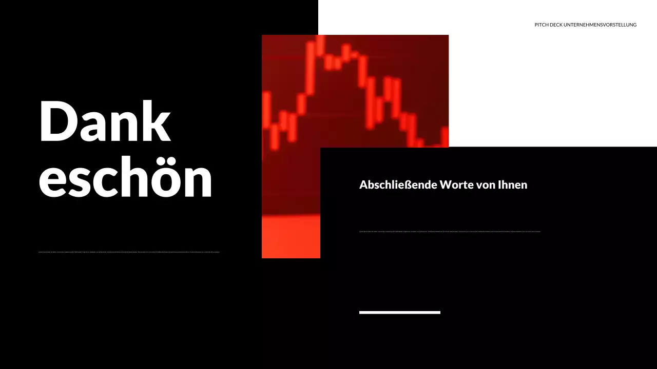 red modern business pitch