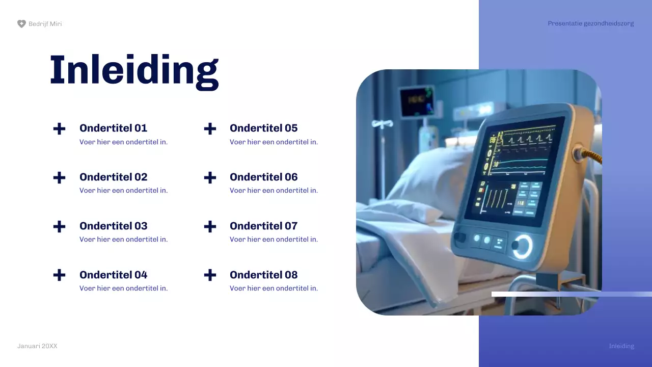 presentatie moderne gezondheidszorg marine