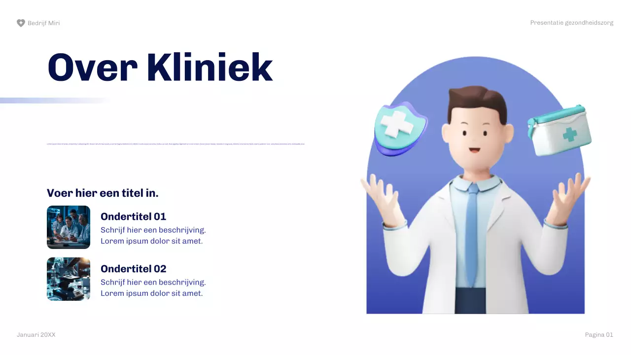 presentatie moderne gezondheidszorg marine