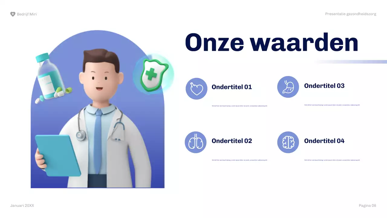 presentatie moderne gezondheidszorg marine