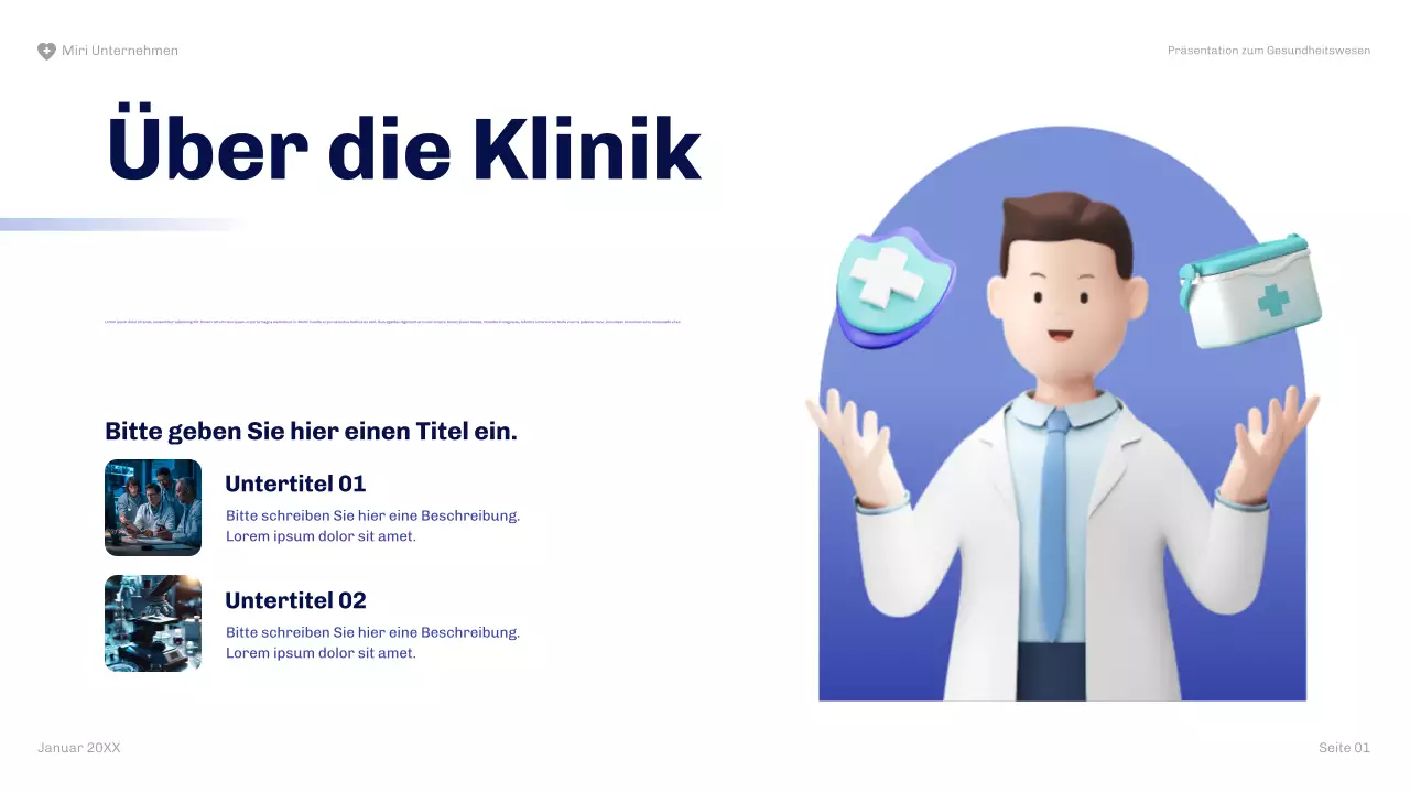 marine modernes gesundheitswesen präsentation