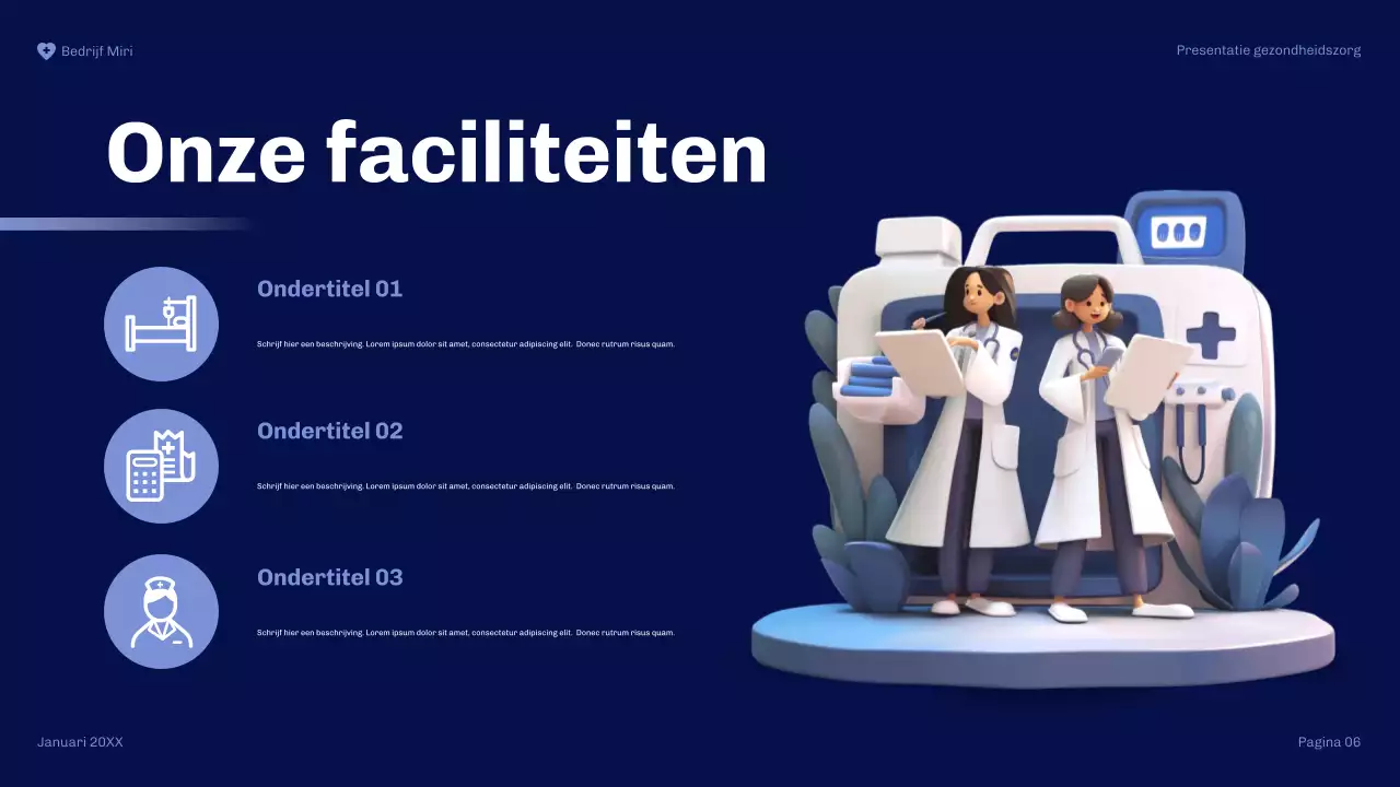 presentatie moderne gezondheidszorg marine