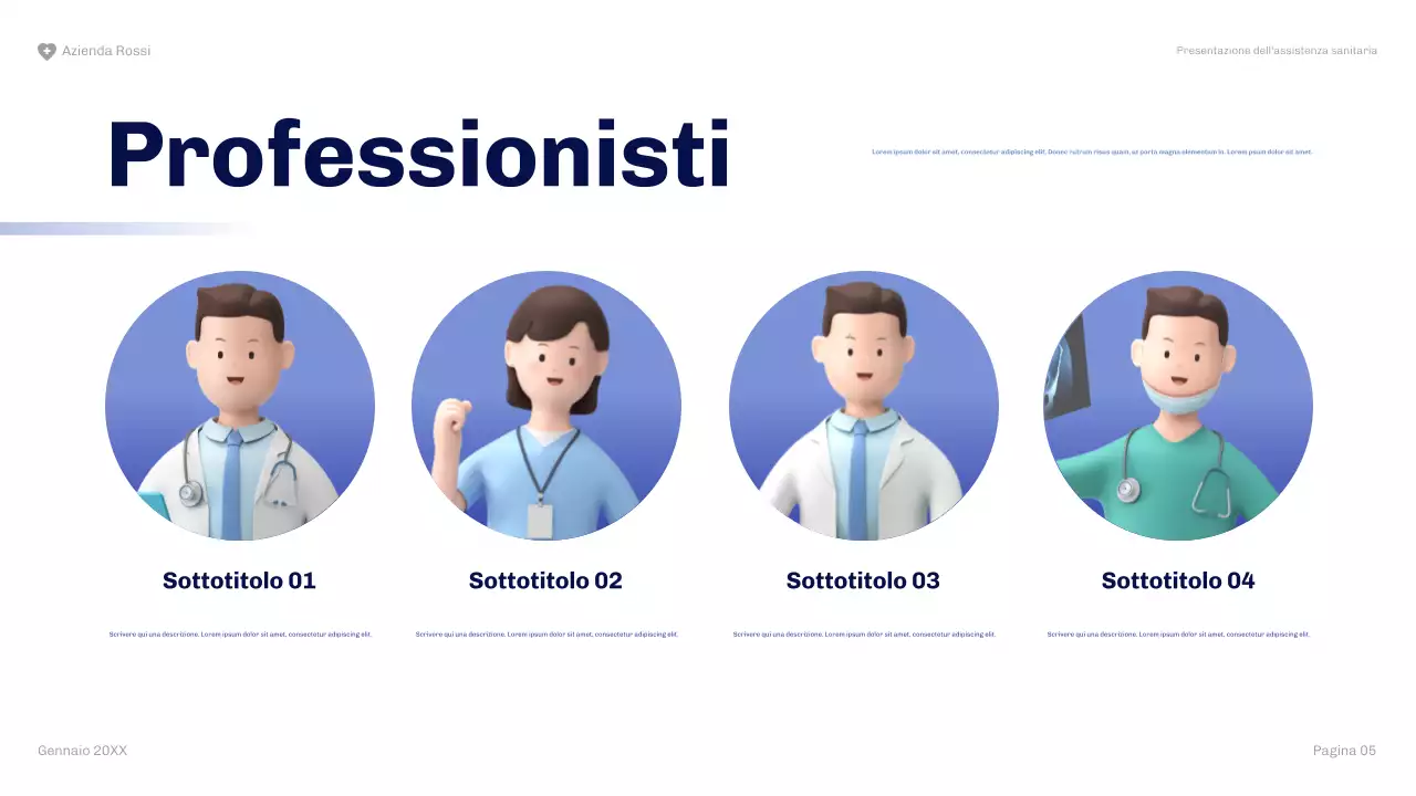 presentazione dell'assistenza sanitaria moderna della marina militare