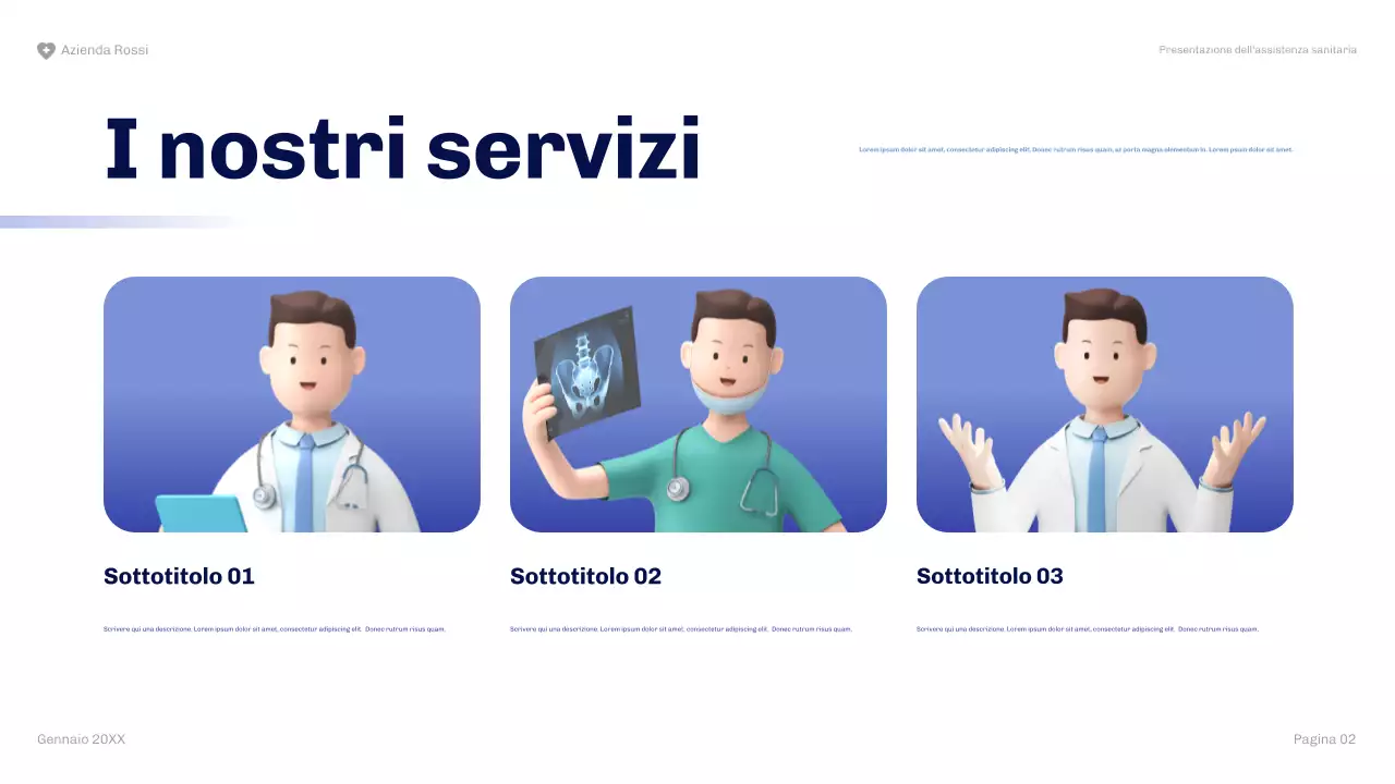 presentazione dell'assistenza sanitaria moderna della marina militare