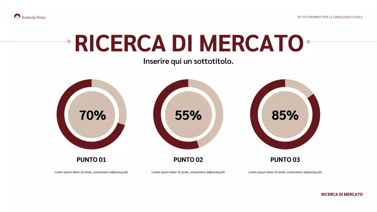 presentazione legale classica maroon