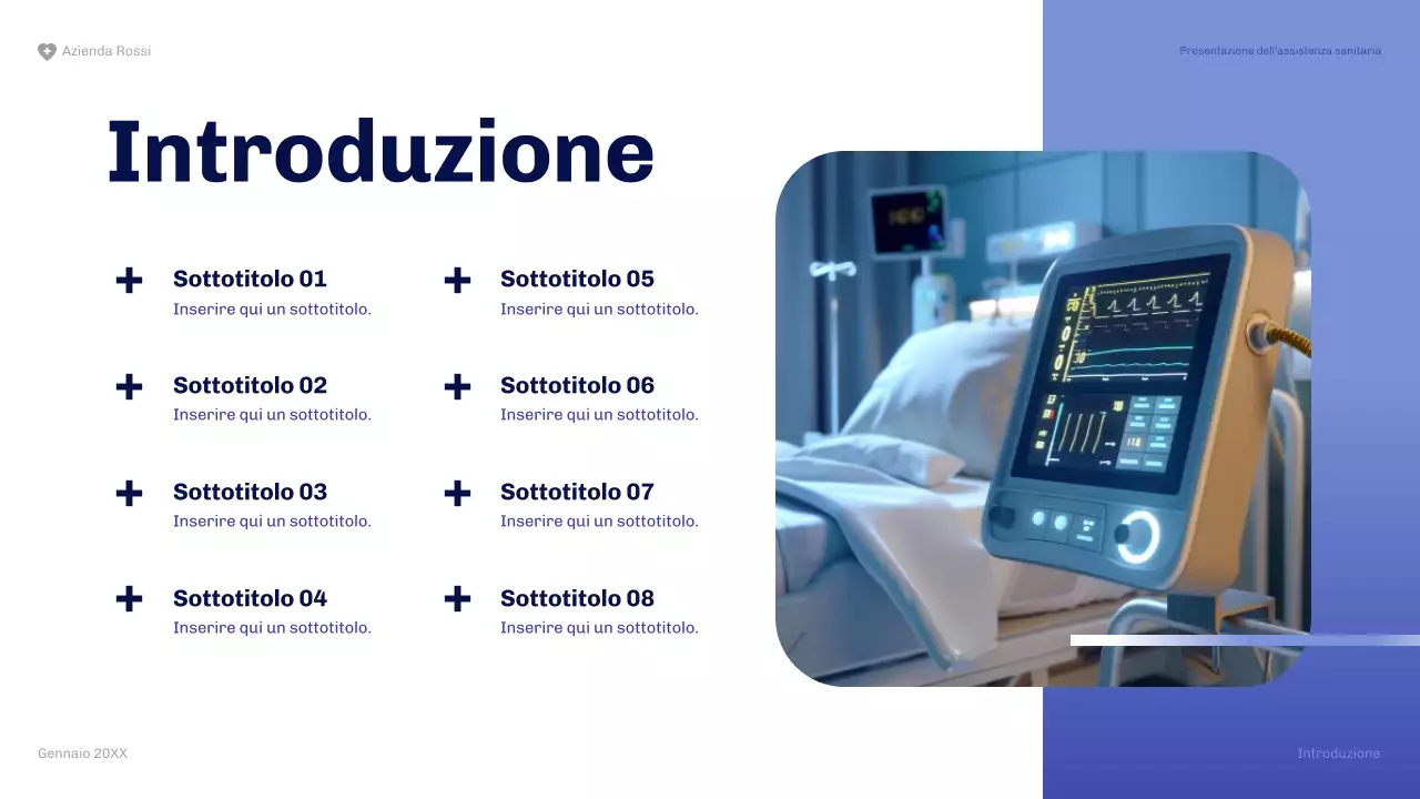 presentazione dell'assistenza sanitaria moderna della marina militare