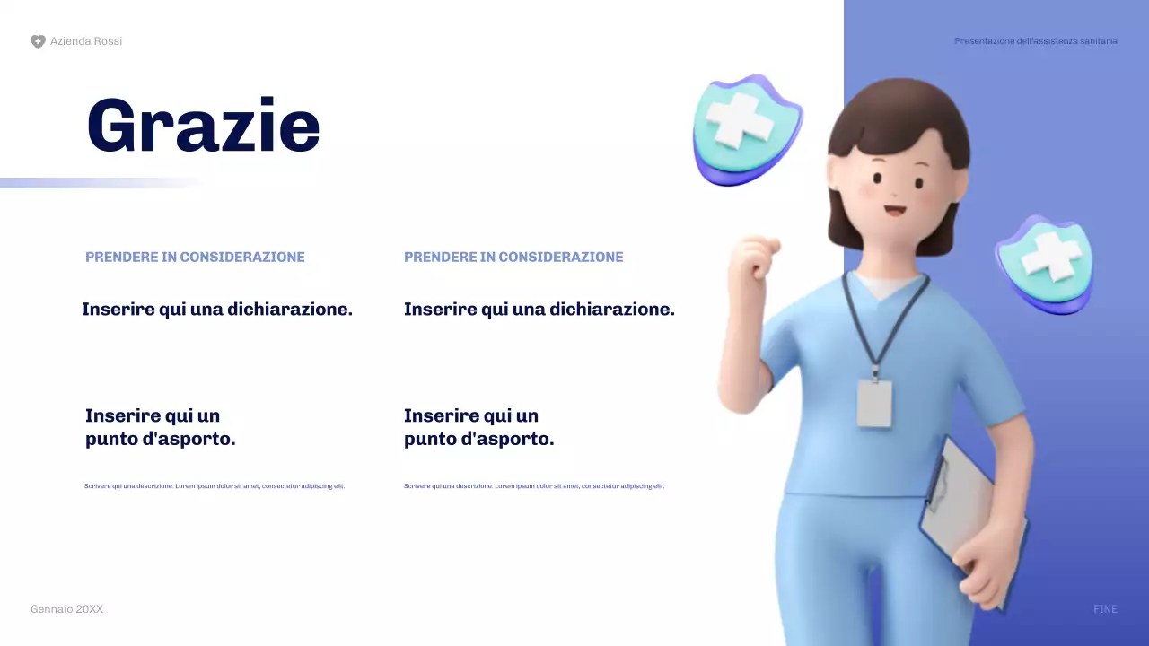 presentazione dell'assistenza sanitaria moderna della marina militare