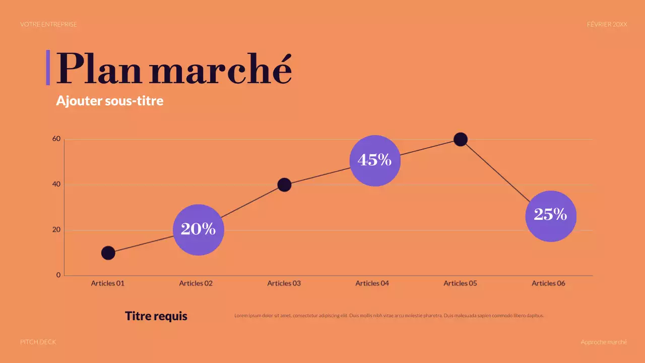violet moderne argumentaire de vente promotion
