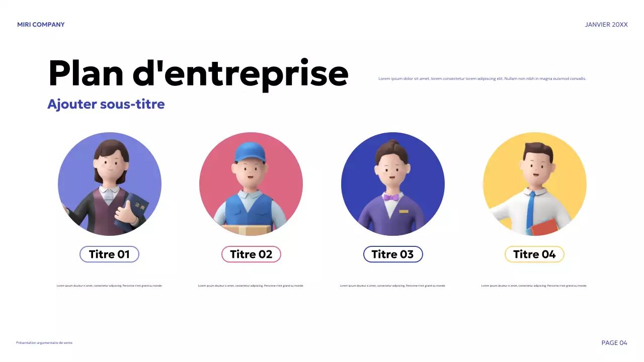 bleu moderne argumentaire de vente promotion