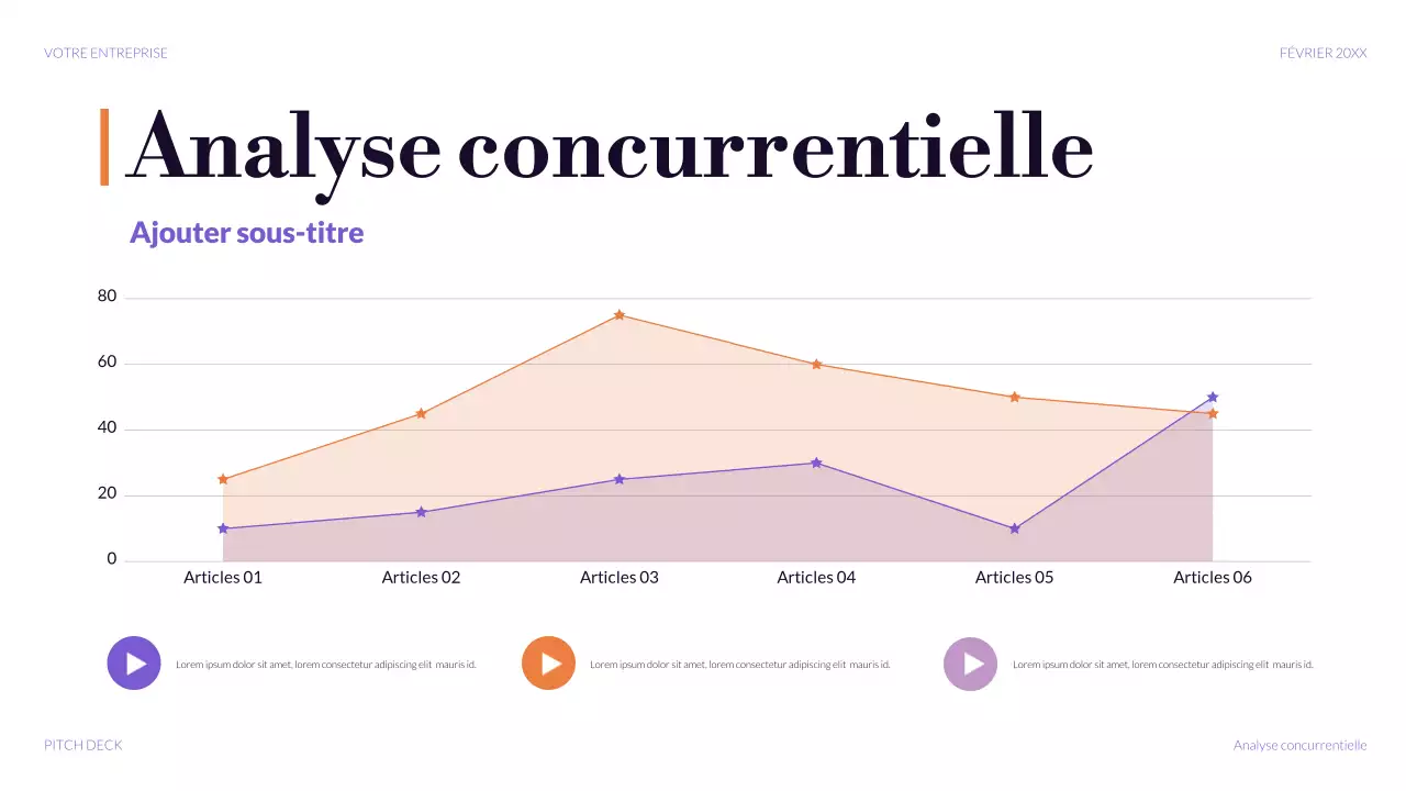 violet moderne argumentaire de vente promotion