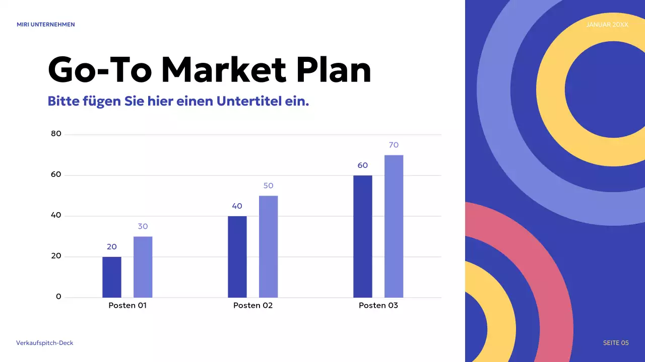 blue modern sales pitch promotion