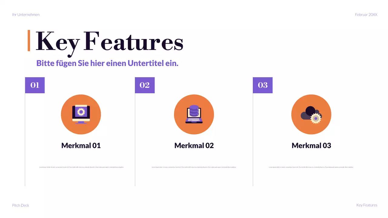 lila modernes Verkaufsgespräch Förderung