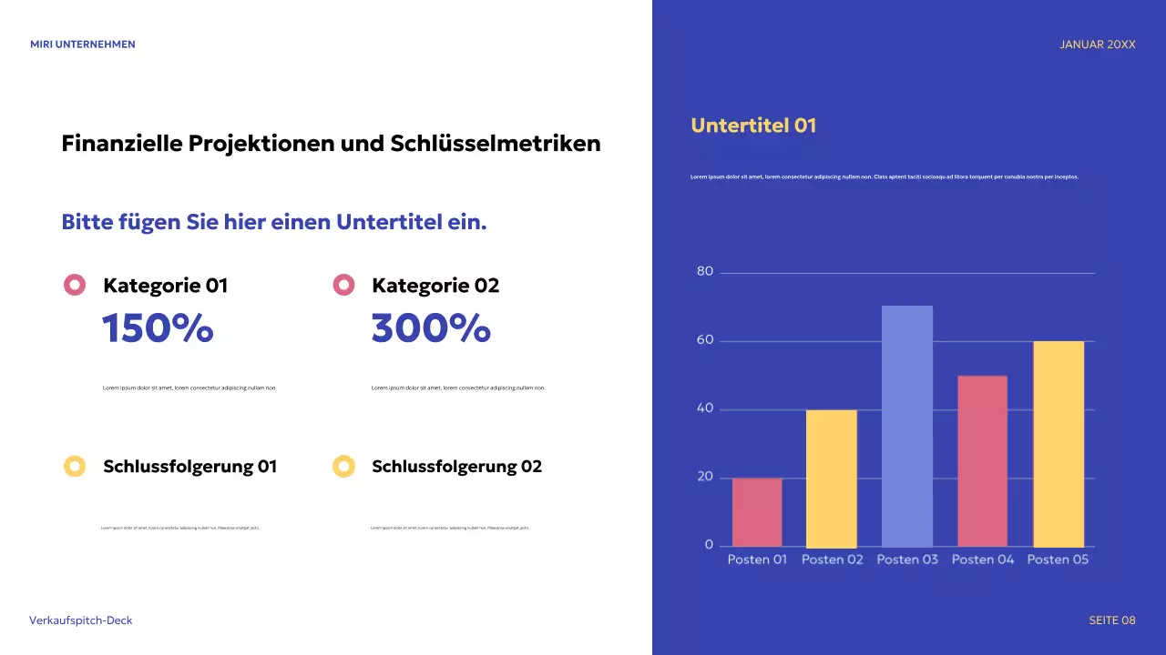 blue modern sales pitch promotion
