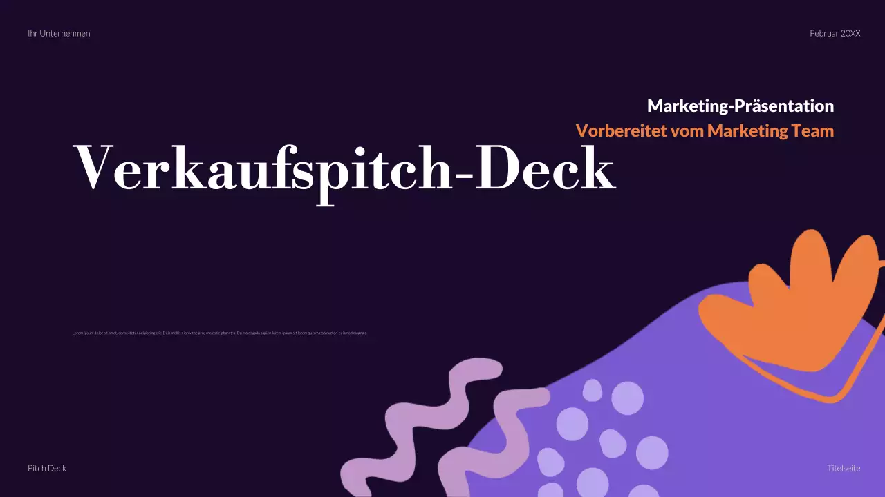 lila modernes Verkaufsgespräch Förderung