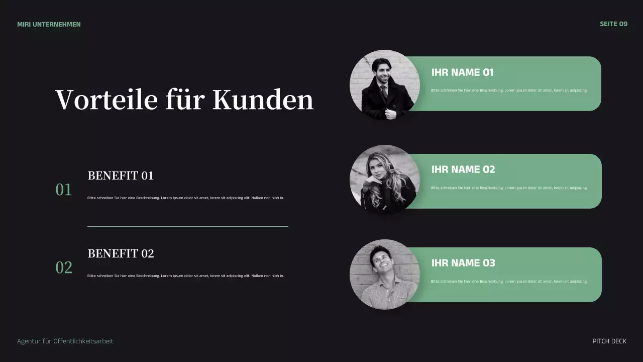 grünes abstraktes Geschäftsfeld