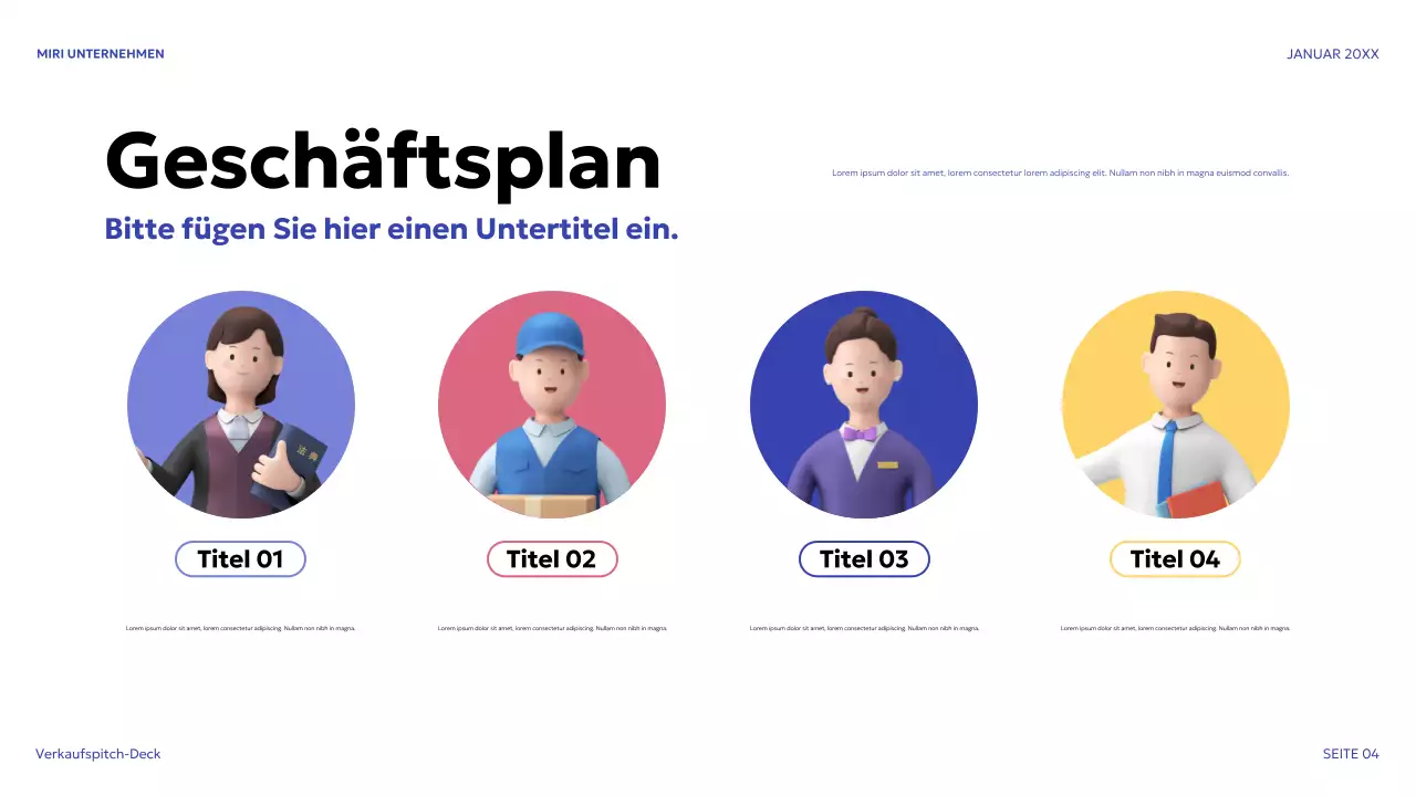 blue modern sales pitch promotion